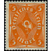 Postage stamp set  - Germany / Deutsches Reich 1922 - 5 Mark