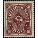 Postage stamp set  - Germany / Deutsches Reich 1923 - 30 Mark