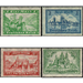 Postage stamp set  - Germany / Deutsches Reich 1925 Set