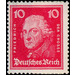 Postage stamp set  - Germany / Deutsches Reich 1926 - 10 Rentenpfennig