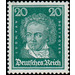 Postage stamp set  - Germany / Deutsches Reich 1926 - 20 Rentenpfennig