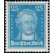 Postage stamp set  - Germany / Deutsches Reich 1926 - 25 Rentenpfennig