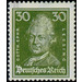 Postage stamp set  - Germany / Deutsches Reich 1926 - 30 Rentenpfennig