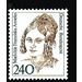 Postage stamp: Women of German History  - Germany / Federal Republic of Germany 1988 - 240 Pfennig