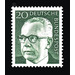 Postage stamps: Federal President Gustav Heinemann  - Germany / Federal Republic of Germany 1970 - 20 Pfennig