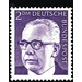 Postage stamps: Federal President Gustav Heinemann  - Germany / Federal Republic of Germany 1971 - 200 Pfennig