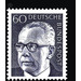 Postage stamps: Federal President Gustav Heinemann  - Germany / Federal Republic of Germany 1971 - 60 Pfennig