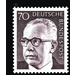 Postage stamps: Federal President Gustav Heinemann  - Germany / Federal Republic of Germany 1971 - 70 Pfennig