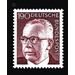 Postage stamps: Federal President Gustav Heinemann  - Germany / Federal Republic of Germany 1973 - 190 Pfennig