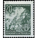 Postage stamps: five-year plan  - Germany / German Democratic Republic 1953 - 20 Pfennig