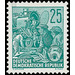 Postage stamps: five-year plan  - Germany / German Democratic Republic 1953 - 25 Pfennig