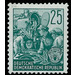 Postage stamps: five-year plan  - Germany / German Democratic Republic 1953 - 25 Pfennig