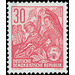 Postage stamps: five-year plan  - Germany / German Democratic Republic 1953 - 30 Pfennig