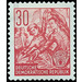 Postage stamps: five-year plan  - Germany / German Democratic Republic 1953 - 30 Pfennig