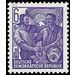 Postage stamps: five-year plan  - Germany / German Democratic Republic 1953 - 6 Pfennig