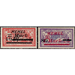 Postage stamps from Memel - Germany / Old German States / Memel Territory 1922 Set