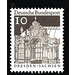 Postage stamps: German buildings from twelve centuries  - Germany / Federal Republic of Germany 1967 - 10 Pfennig