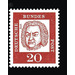 Postage stamps: Important Germans  - Germany / Federal Republic of Germany 1961 - 20