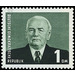 Postage stamps: President Wilhelm Pieck  - Germany / German Democratic Republic 1953 - 100 Pfennig