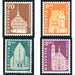 Postal History - Abbey  - Switzerland 1967 Set
