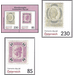 Postal stamps 1891/95 - Austria / II. Republic of Austria 2020 Set