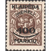 Print I on official stamp - Germany / Old German States / Memel Territory 1923 - 400