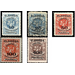 Print I on officiel stamp - Germany / Old German States / Memel Territory 1923 Set