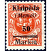 Print II on officiel stamp - Germany / Old German States / Memel Territory 1923 - 50