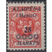 Print III on officiel stamp - Germany / Old German States / Memel Territory 1923 - 25