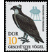 Protected birds of prey  - Germany / German Democratic Republic 1982 - 10 Pfennig