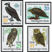 Protected birds of prey  - Germany / German Democratic Republic 1982 Set