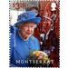 Queen Elizabeth II - Caribbean / Montserrat 2016 - 3.25