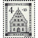 Rebuilding the city of Freiburg im Breisgau  - Germany / Western occupation zones / Baden 1949 - 4 Pfennig