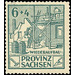reconstruction  - Germany / Sovj. occupation zones / Province of Saxony 1946 - 6 Pfennig