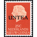 Regular Issue overprinted ``UNTEA`` - Melanesia / Netherlands New Guinea 1962 - 25