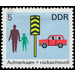 Road safety  - Germany / German Democratic Republic 1969 - 5 Pfennig