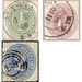 Schleswig, Holstein, Lauenburg - Value in oval - - Germany / Old German States / Schleswig Holstein &amp; Lauenburg 1865 Set
