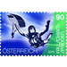 Series: Sports - Sport and air - skydiving  - Austria / II. Republic of Austria 2019 - 90 Euro Cent