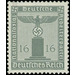 Service stamp series: official stamps of the party  - Germany / Deutsches Reich 1938 - 16 Reichspfennig