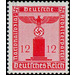 Service stamp series: official stamps of the party  - Germany / Deutsches Reich 1942 - 12 Reichspfennig