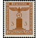 Service stamp series: official stamps of the party  - Germany / Deutsches Reich 1942 - 3 Reichspfennig