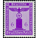 Service stamp series: official stamps of the party  - Germany / Deutsches Reich 1942 - 6 Reichspfennig