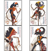 Shadow Puppets from Pulu Cocos Museum - Cocos (Keeling) Islands 2018 Set