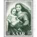 Special edition for the Marian Year  - Germany / Saarland 1954 - 1,000 Pfennig