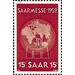 Special edition on the occasion of the Saarmesse 1951 - Germany / Saarland 1952 - 1,500 Pfennig