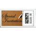 Special Invitation and pen nib - United States of America 2009