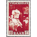 Special stamp series: Charity issue in favor of Volkshilfe - Germany / Saarland 1951 - 1,800 Pfennig