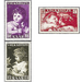 Special stamp series: Charity issue in favor of Volkshilfe - Germany / Saarland 1953 Set