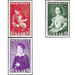 Special stamp series: Charity issue in favor of Volkshilfe - Germany / Saarland 1954 Set