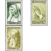 Special stamp series: Charity issue in favor of Volkshilfe - Germany / Saarland 1955 Set